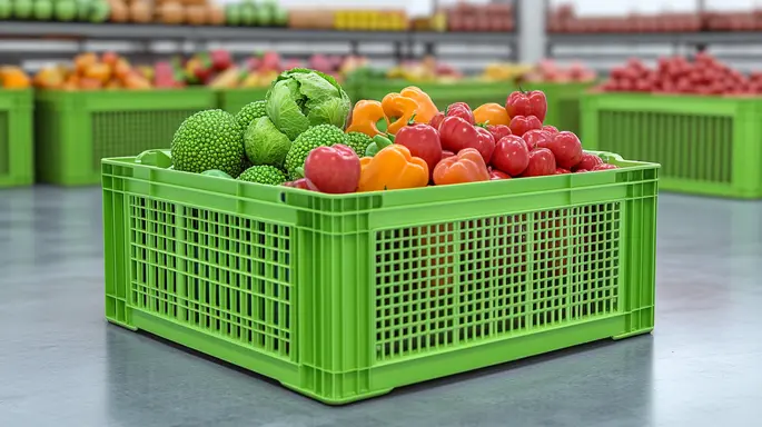 Caixas Plásticas Hortifruti Usadas A Venda