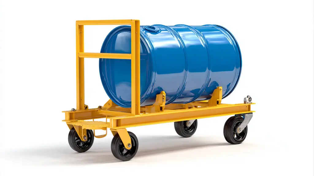 Carrinho Com Entornador Para Transporte de Cargas
