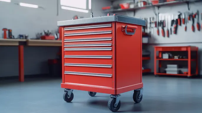 Carrinho de ferramentas 6 gavetas