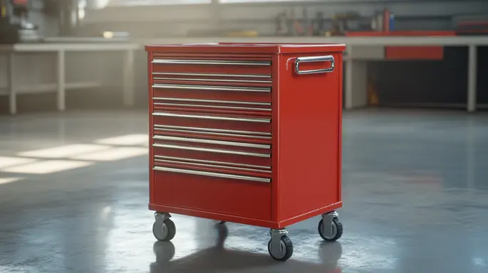 Carrinho de ferramentas industriais