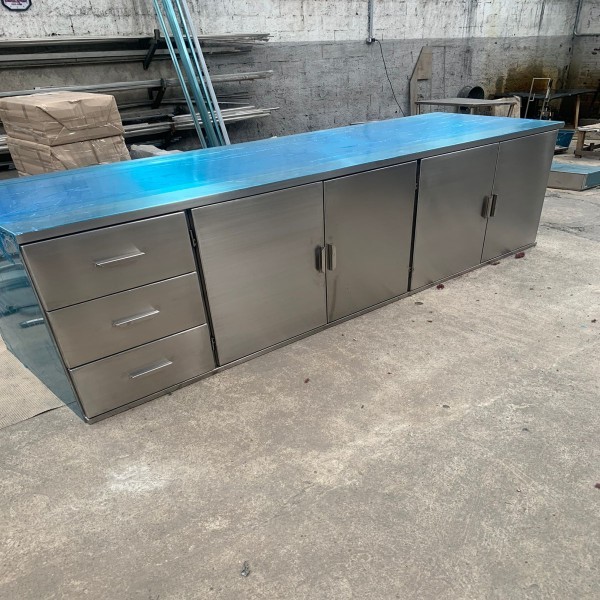 Gabinete De Aço Inox