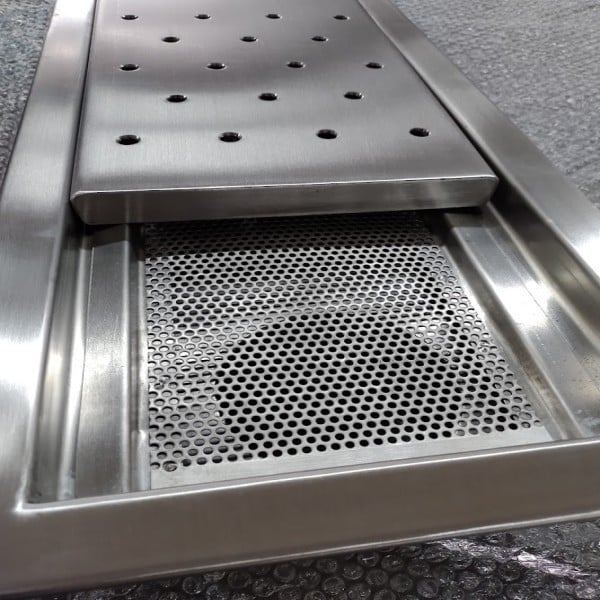 Grelha Em Aço Inox