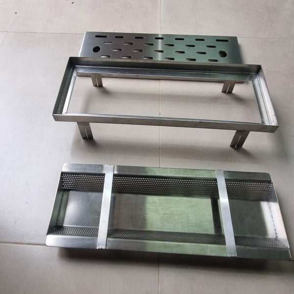 Grelha Em Aço Inox Para Cozinha Industrial