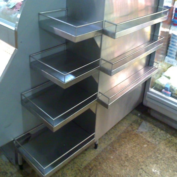 Prateleira De Aço Inox Para Cozinha