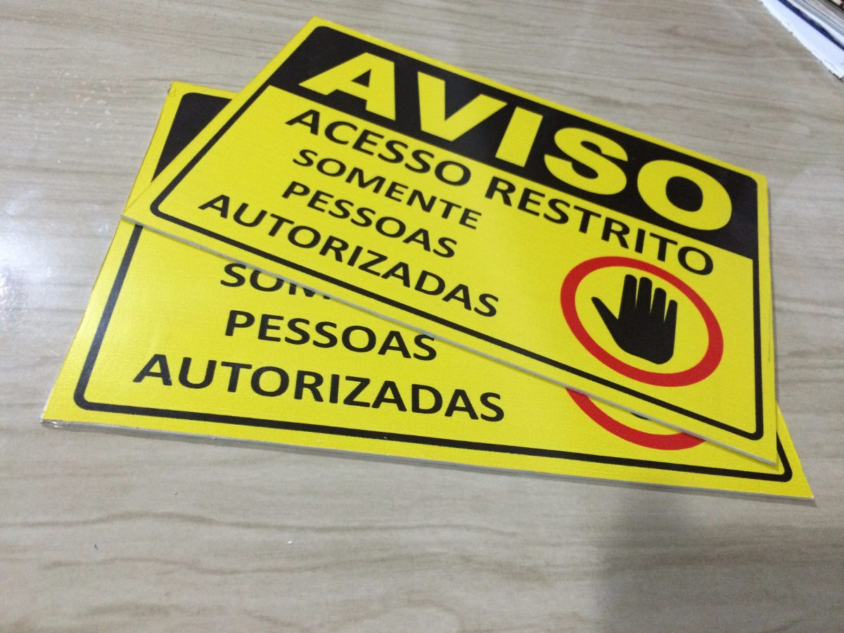 Placa Em Pvc