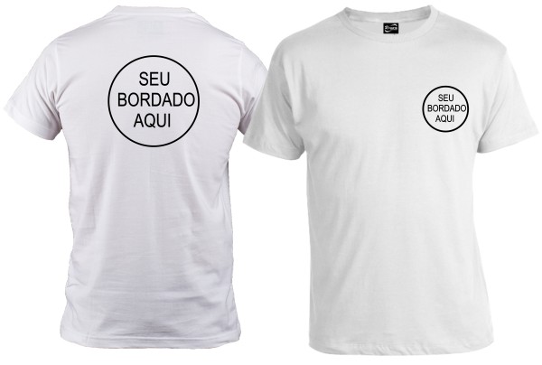 Camiseta Bordada Para Empresa