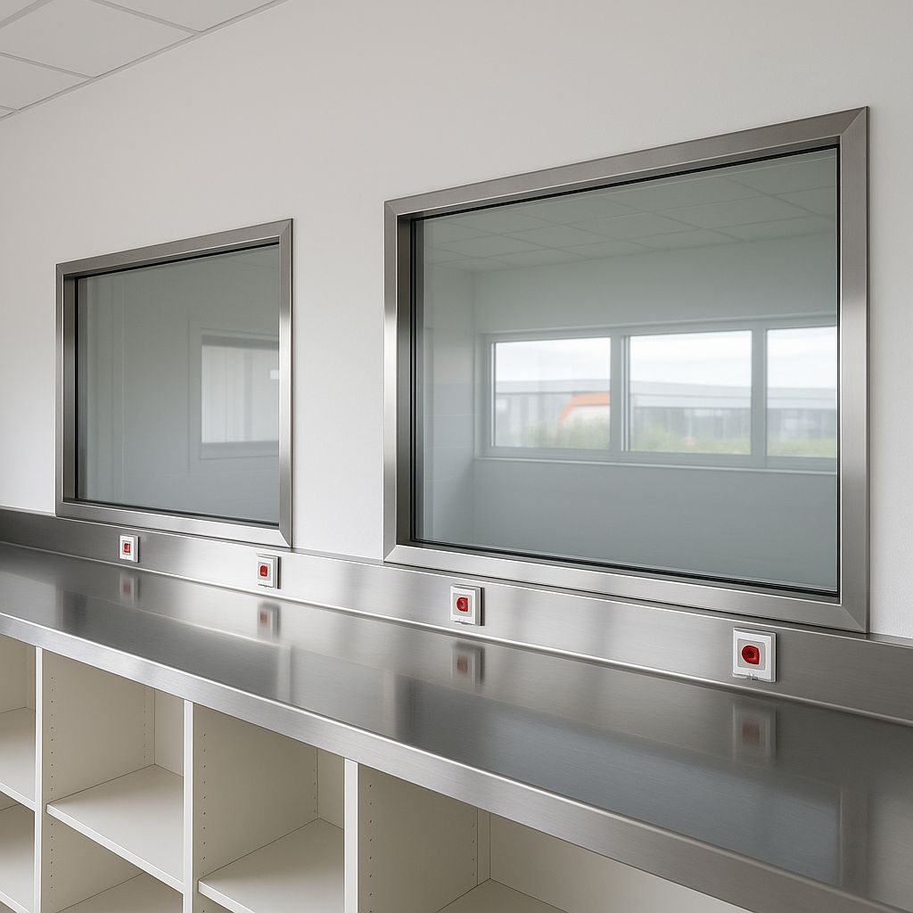 Visor De Aço Inox Para Indústria