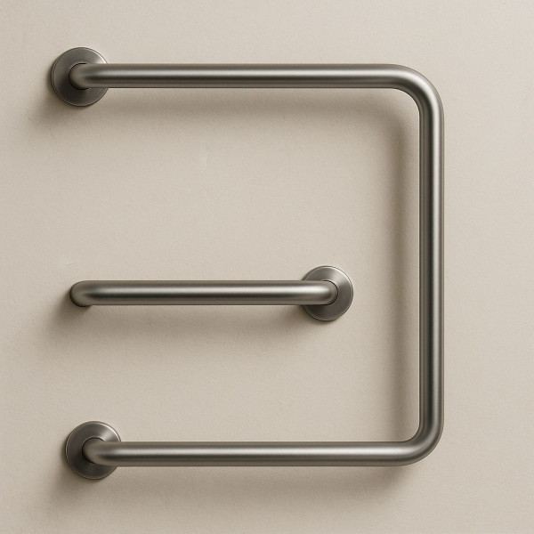 Barra De Apoio Inox Com Design Ergonômico