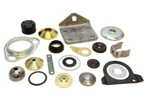 Peças Em Metal Sob Desenho Técnico