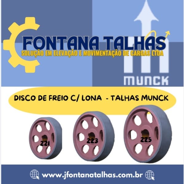 Disco De  Freio 221/222/223/224
