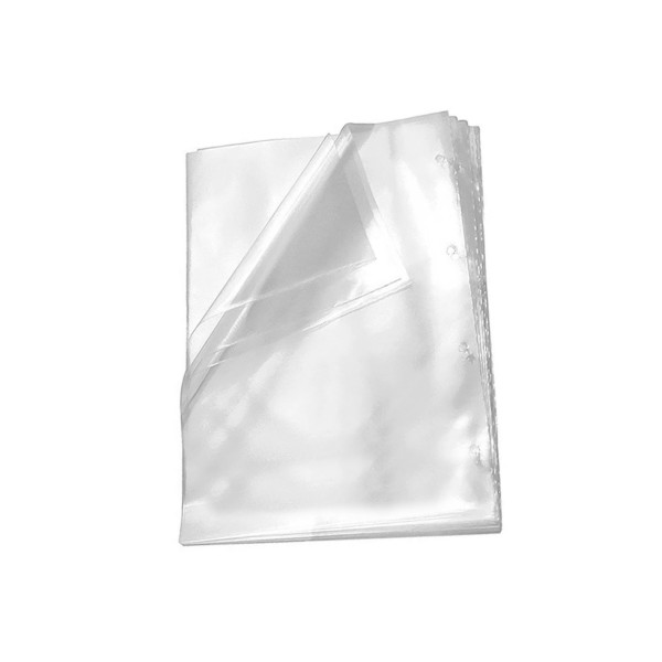 saco plastico transparente oficio