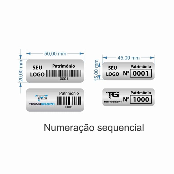 plaquetas de patrimônio em aço inox