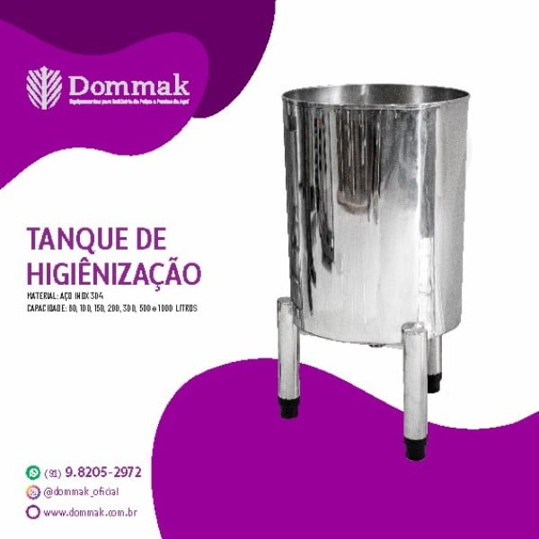 onde comprar tanque de borbulhamento para açaí