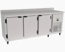 Balcão horizontal refrigerado