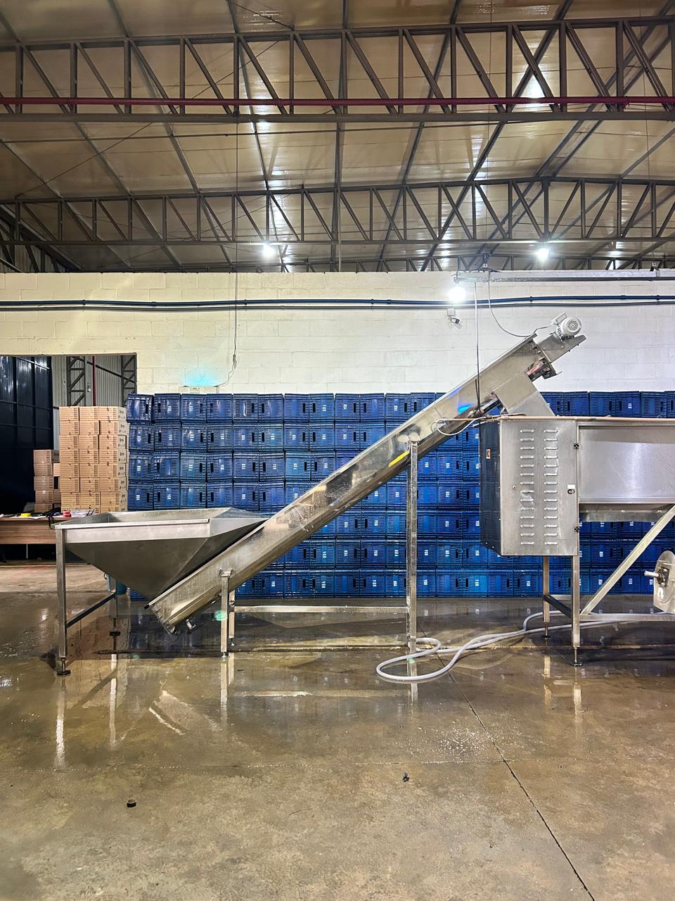 Rosca Transportadora Para Indústria Farmacêutica