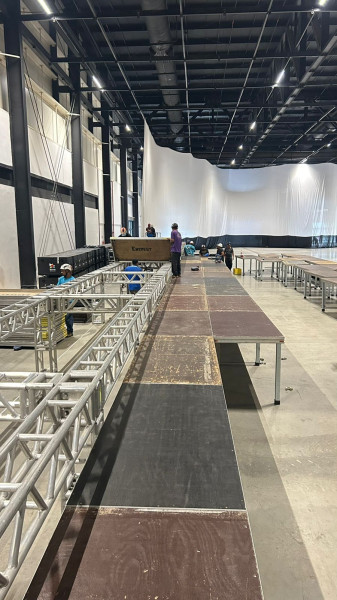 Palco De Alumínio