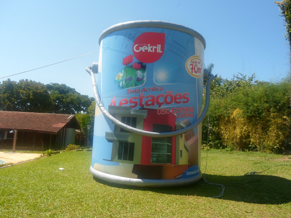 Réplica 3d Inflável