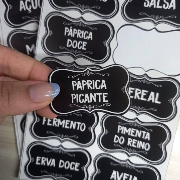 Rótulos Adesivos Para Identificação De Produtos
