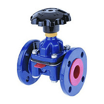 Válvula de Diafragma Revestida de Borracha