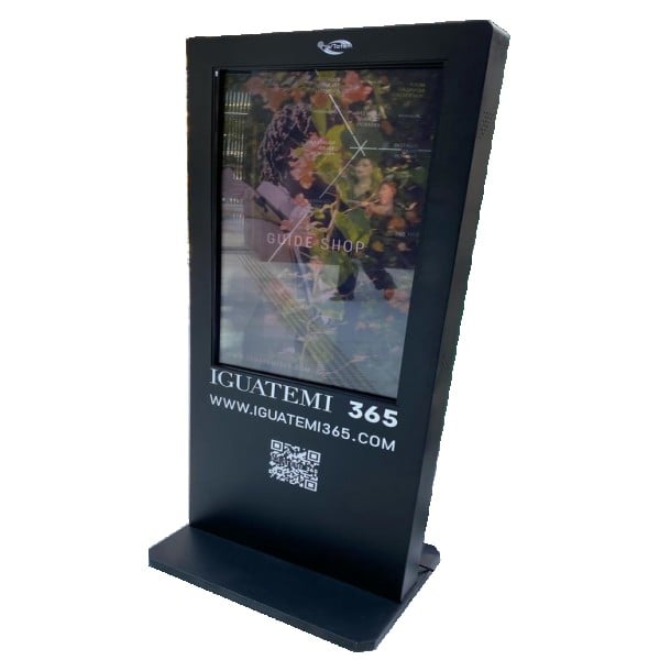 Totem com Tela 4K Com ou Sem Touchscreen