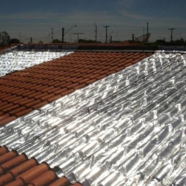 Fita aluminizada telhados