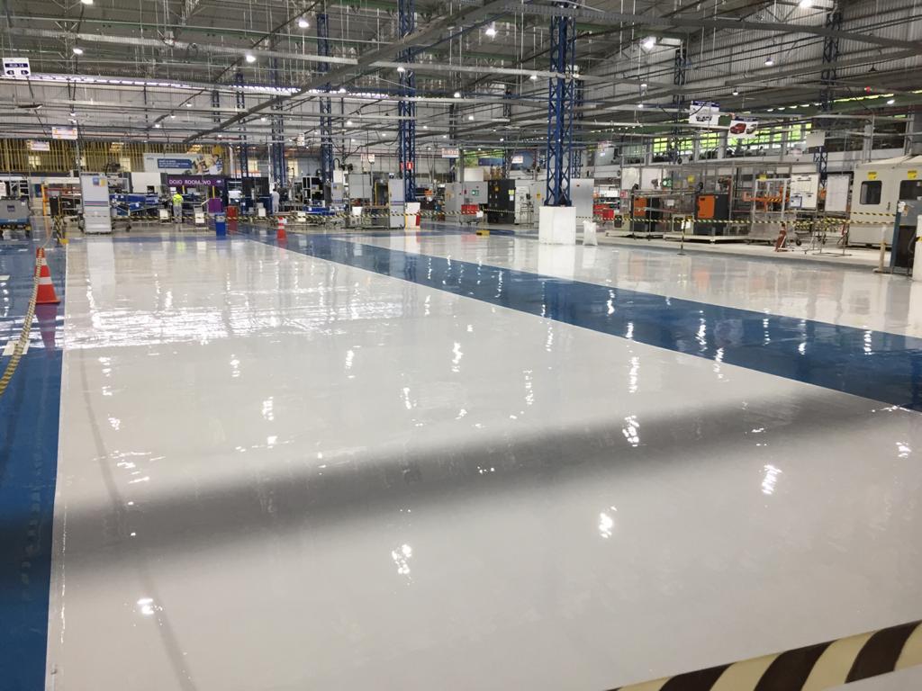 Piso Autonivelante Epóxi Para Indústrias Alimentícias