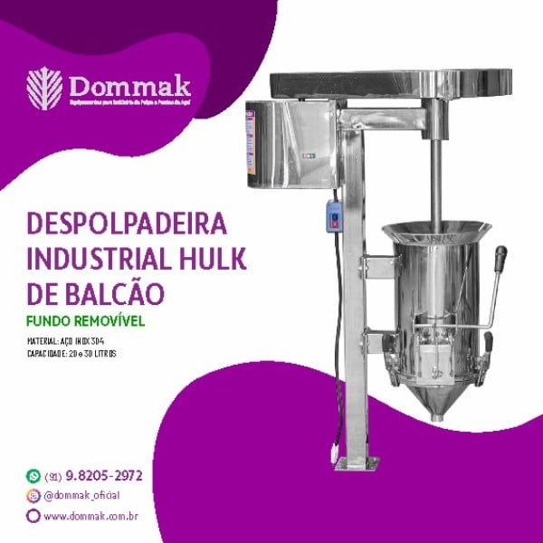 despolpadeira industrial