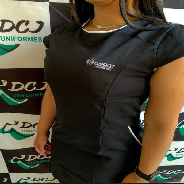 vestido tubinho uniforme