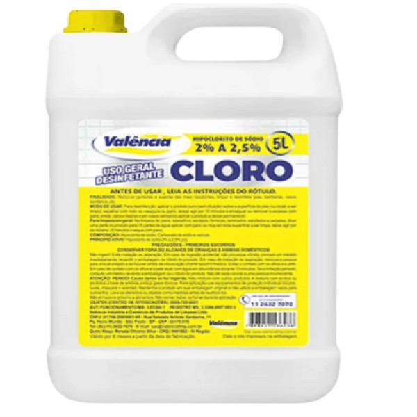CLORO  DE 2%,5%, 10%