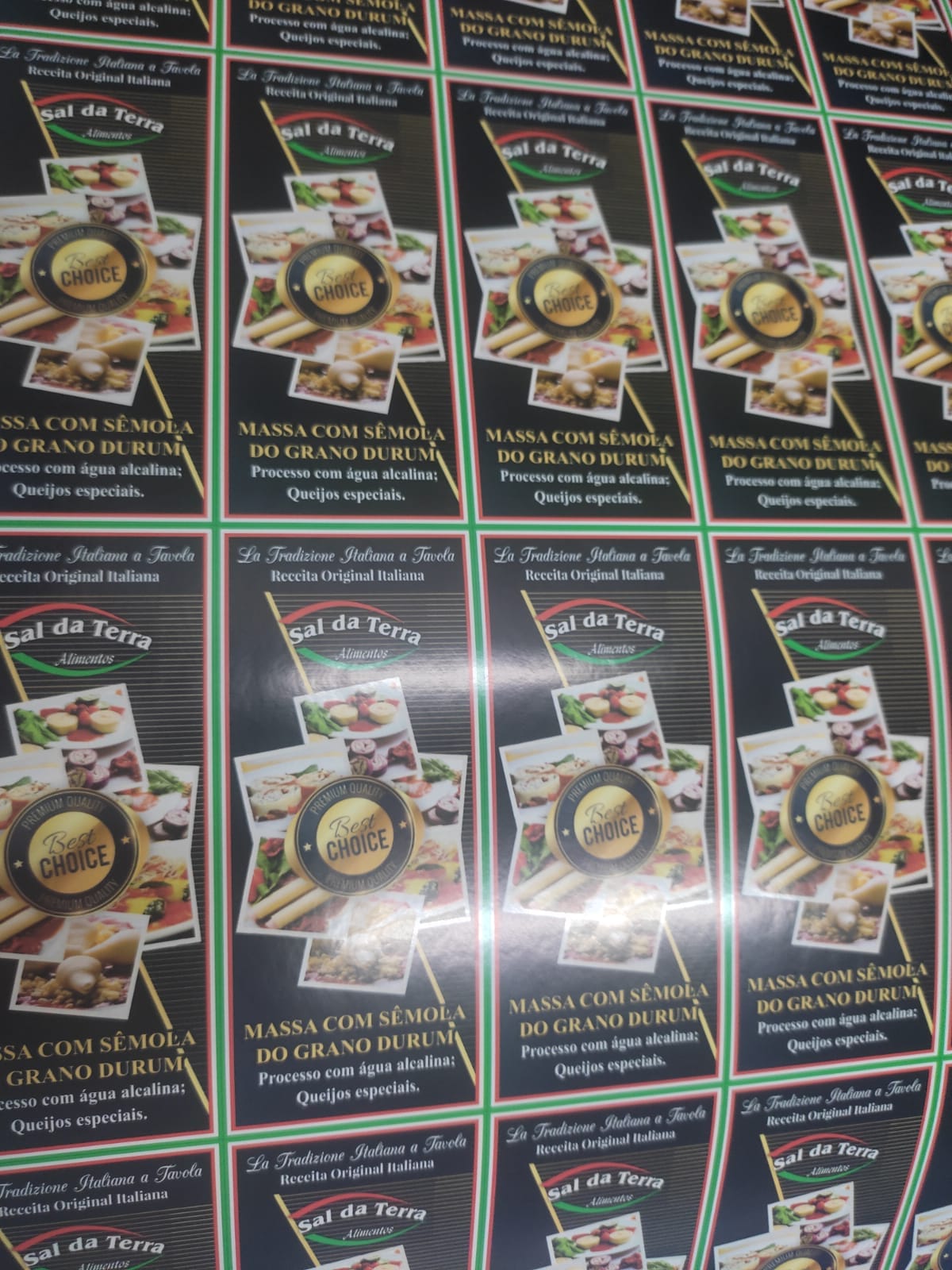 Etiquetas Adesivas Para Produtos Alimentícios