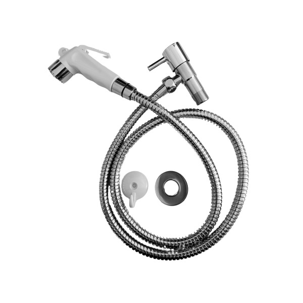 Ducha Higienica 1,20m - Gatilho Branco Abs