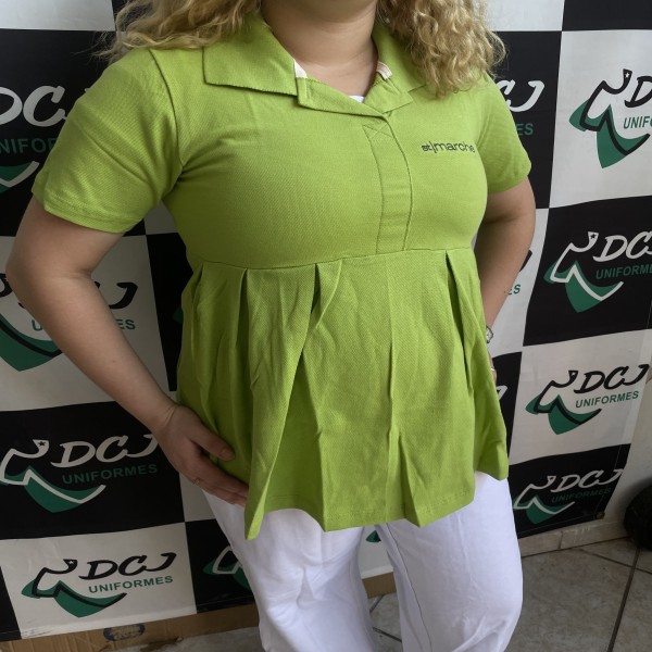 bata de gestante uniforme