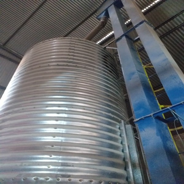 elevador de caneca para grãos