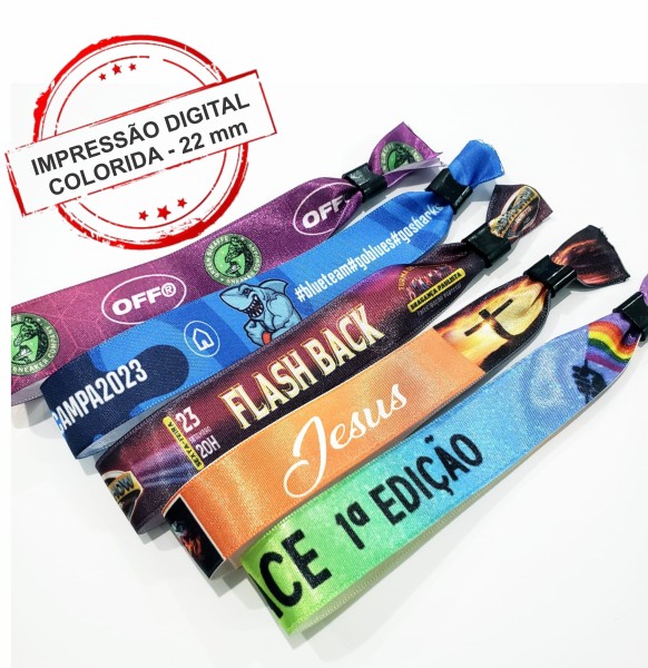 Pulseira Cetim Festa