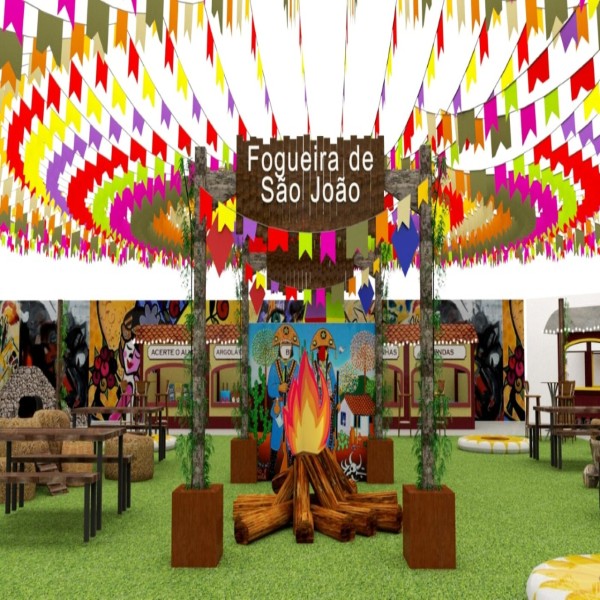 Cenografia Festa Junina