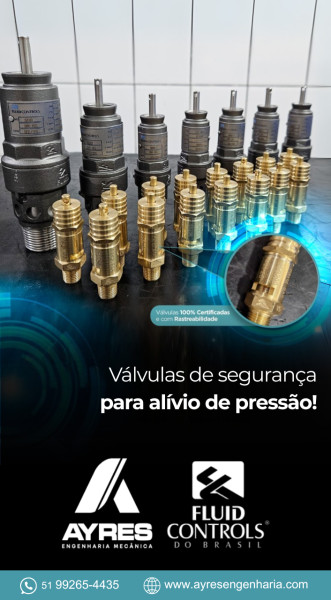 Válvulas De Alívio De Pressão