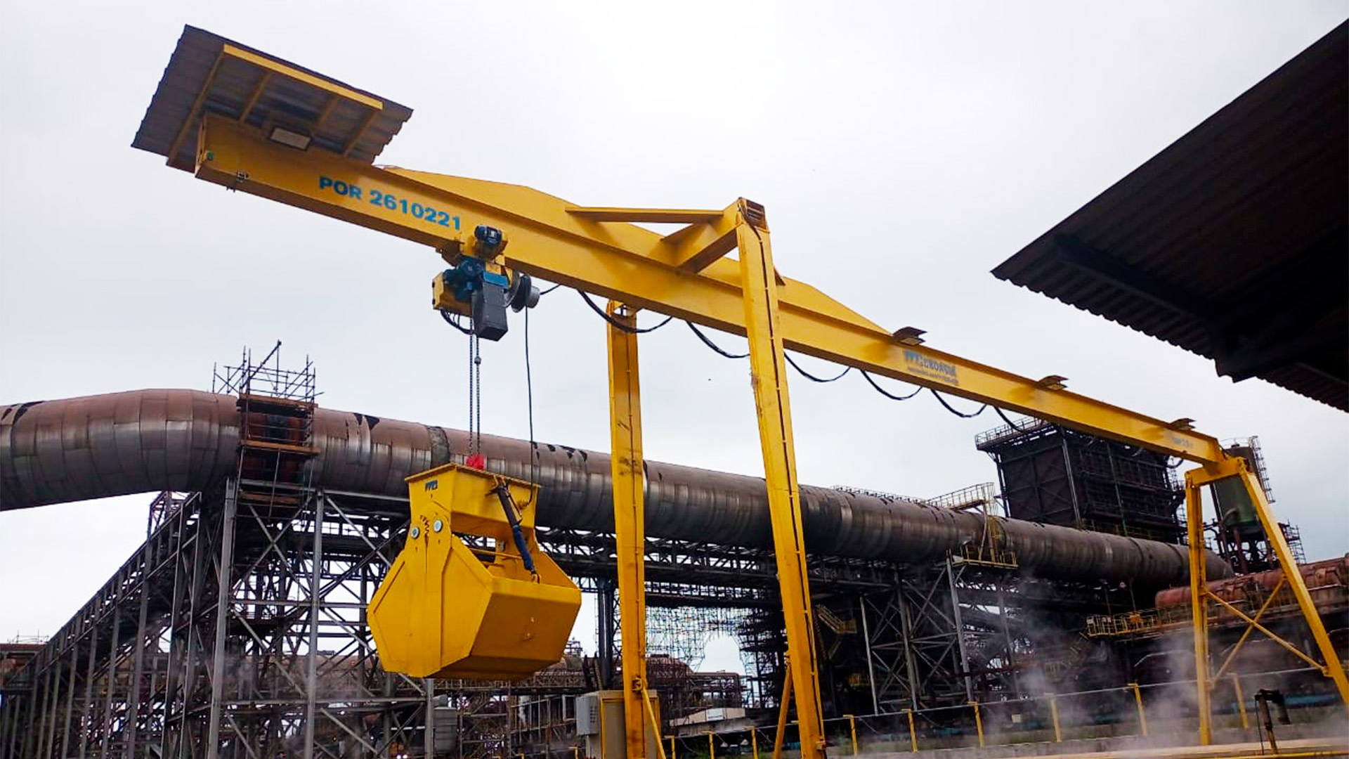 Orçamento De Pórtico Rolante Customizado