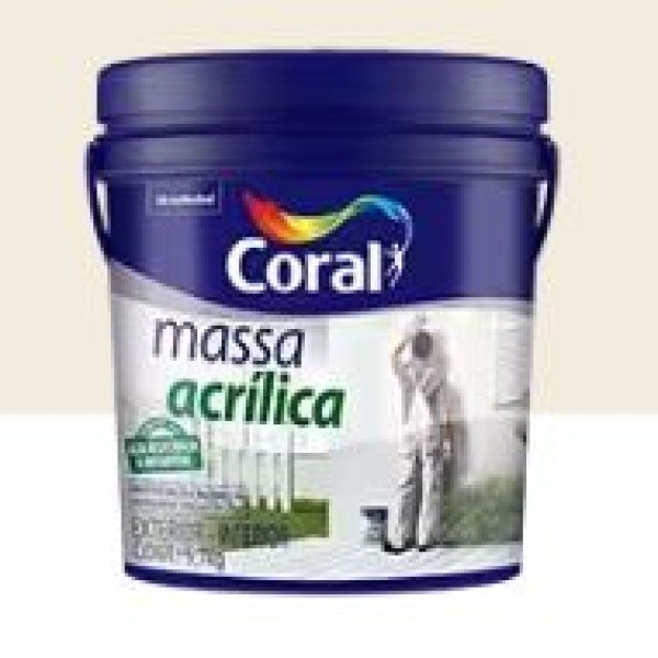 Massa Acrilica Coral
