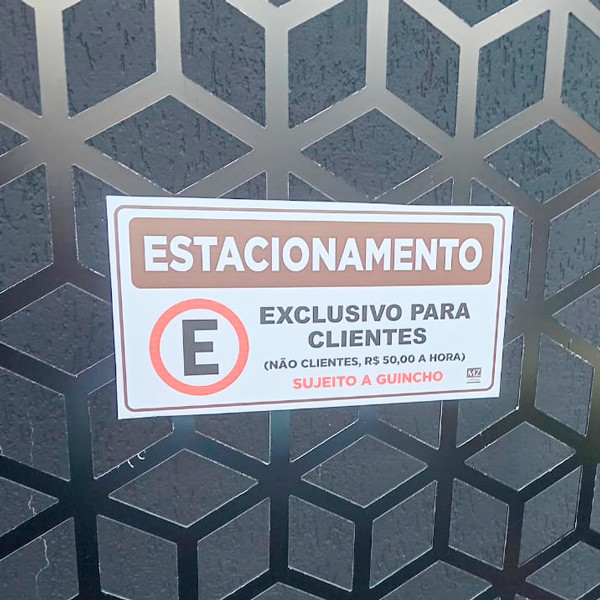 Placa De Sinalização