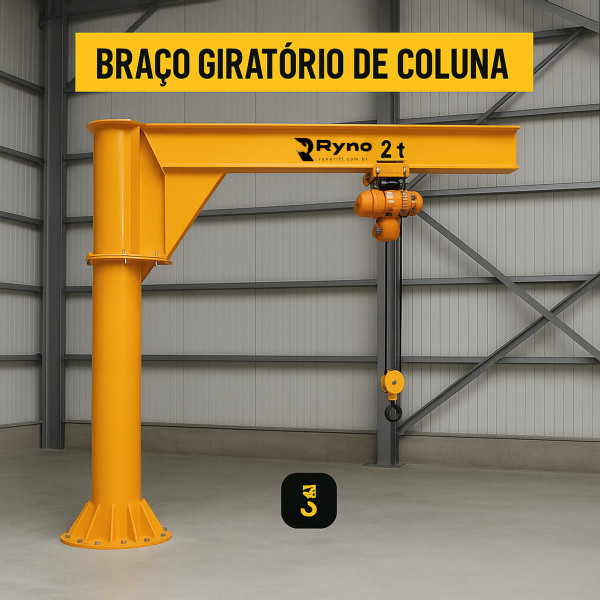 Ajustes Em Braços Giratórios