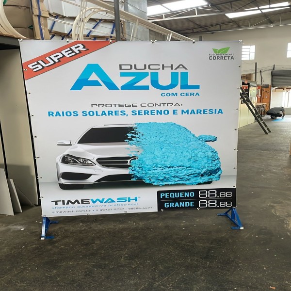 Cavalete Fachada Acm