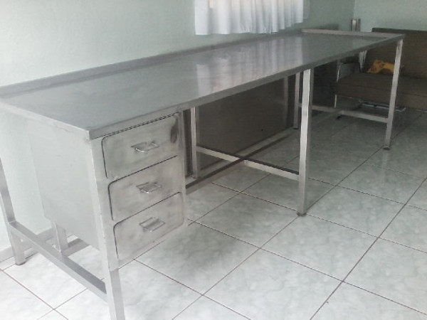 Mesa De aço Inox
