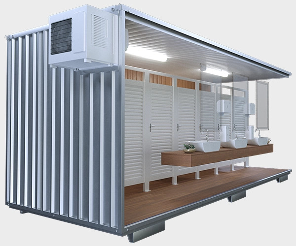 Aluguel De Container Para Banheiros