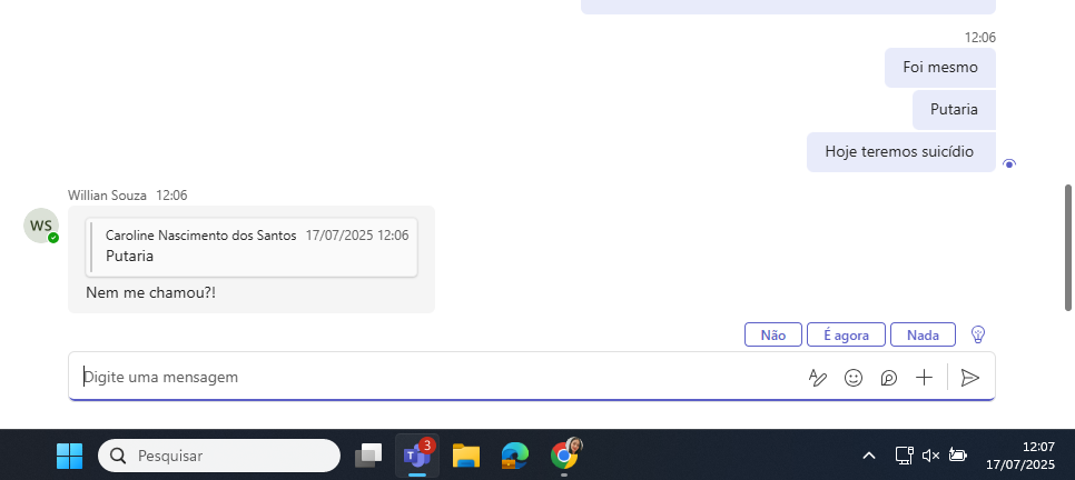 tesrte de implementação 16