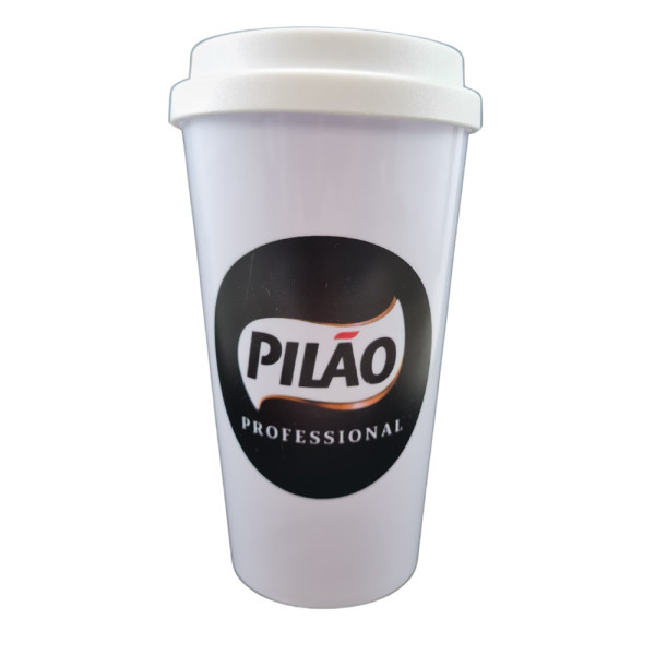 Copo Plástico Personalizado Com Tampa