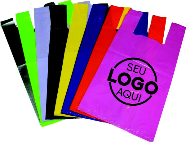 Sacola Plástica Resistente Para Entrega