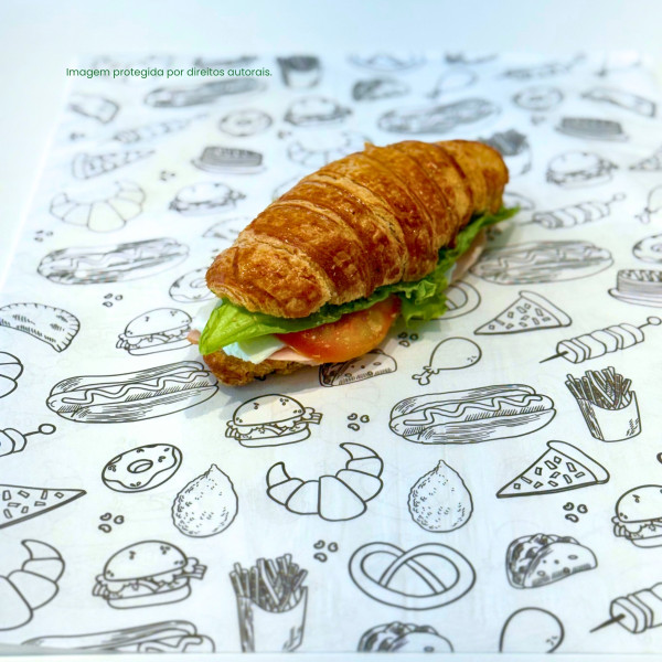Papel Barreira Para Contato Direto Com Alimentos