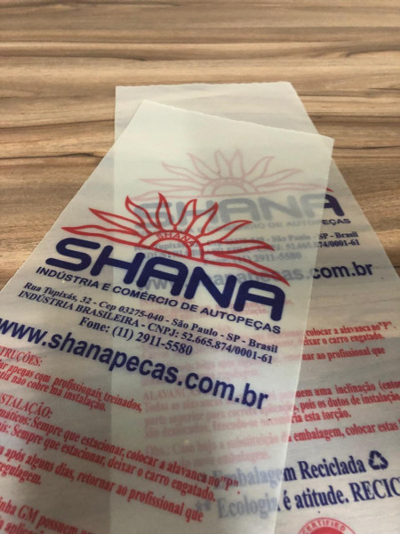 Sacos Canela Impressos