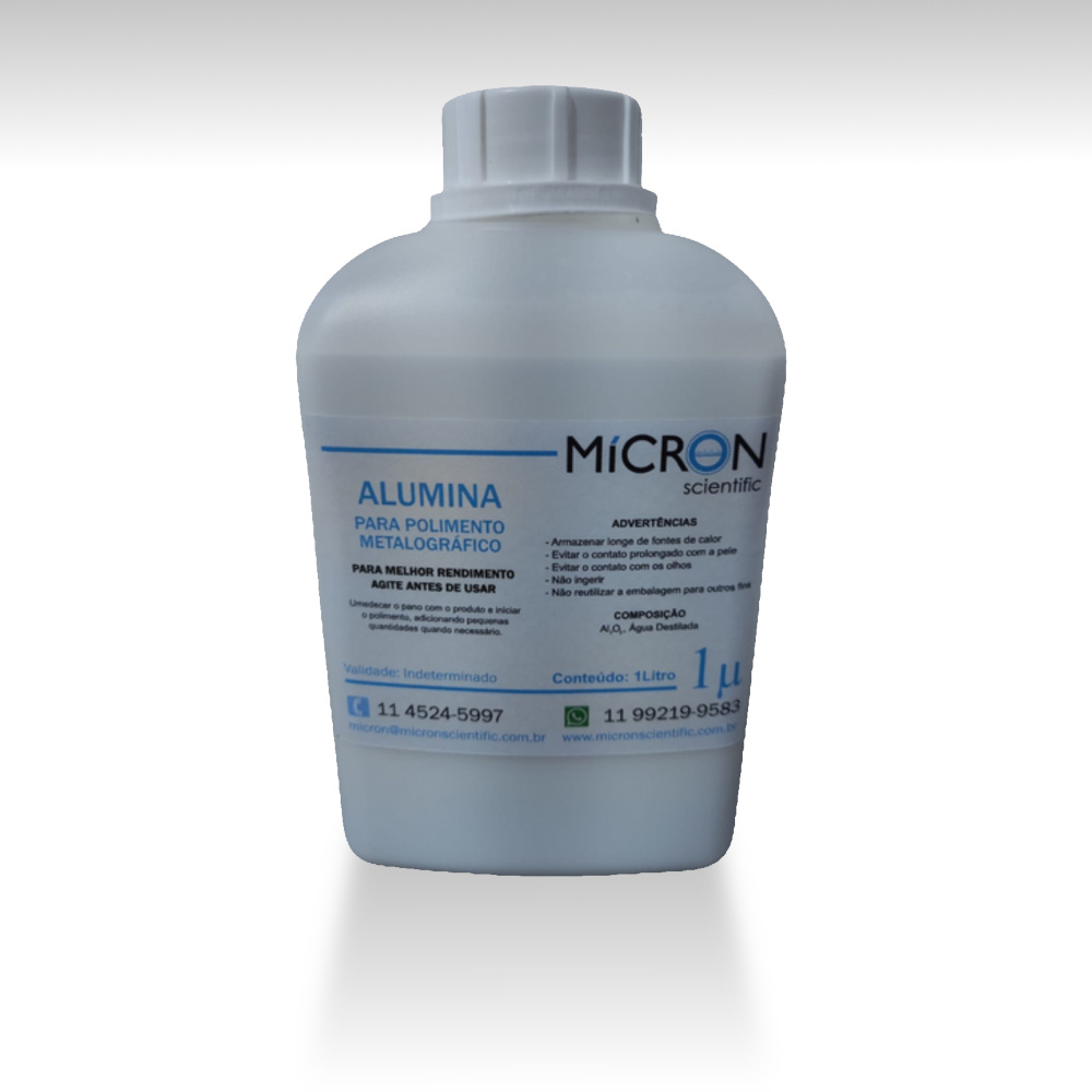 Alumina Para Polimento Metalográfico