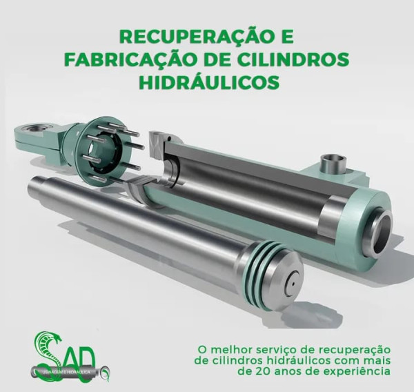 Cilindro Hidráulico Para Setor Siderúrgico